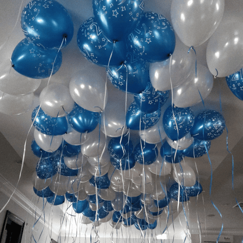 Bong bóng cao su có thể nổi bằng khí Helium