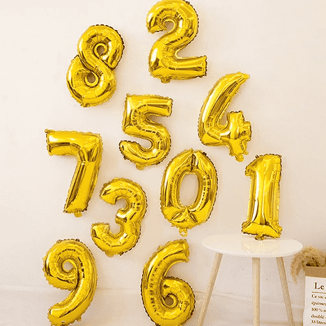 Bạn có thể lấy bong bóng số ở đâu