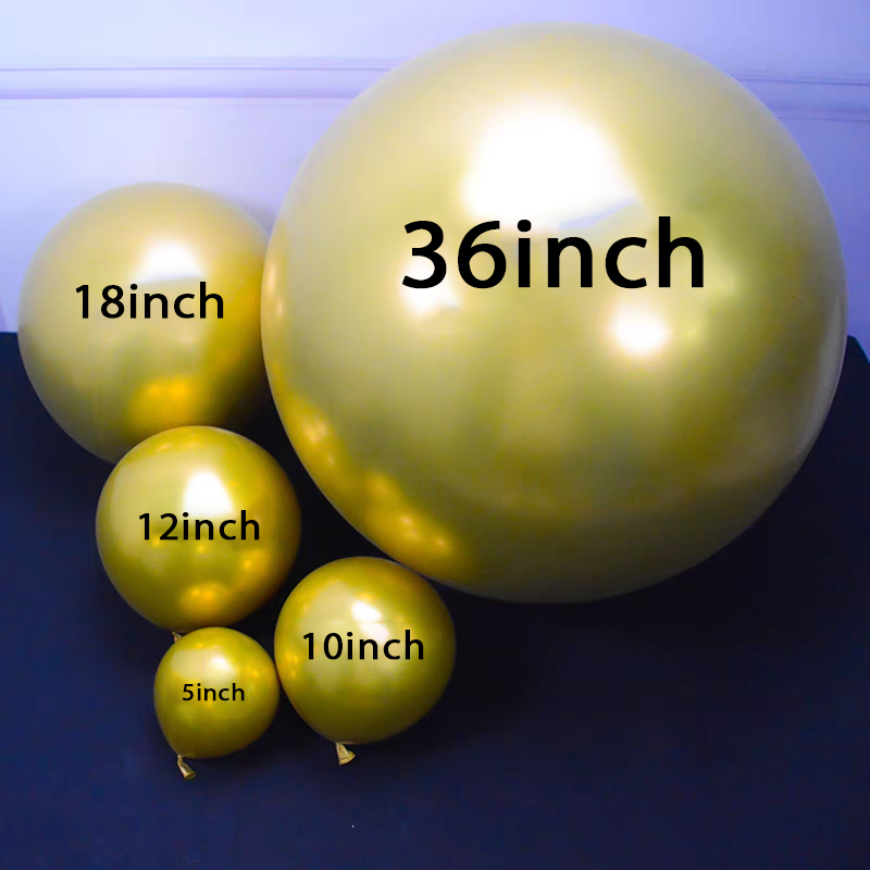 Bóng bay 5 inch và 10 inch: Bạn nên sử dụng kích thước nào?