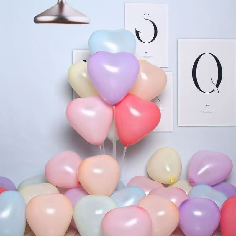 Bóng bay Helium trái tim tình yêu: Một sự bổ sung tuyệt đẹp cho bất kỳ lễ kỷ niệm nào