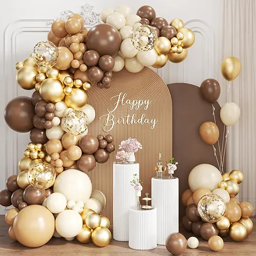 Bộ vòm bóng bay màu lạc đà