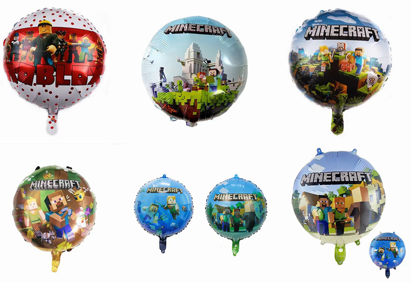 Minecraft Foil Balloons
