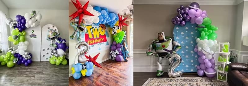Buzz Lightyear Balloon Arch