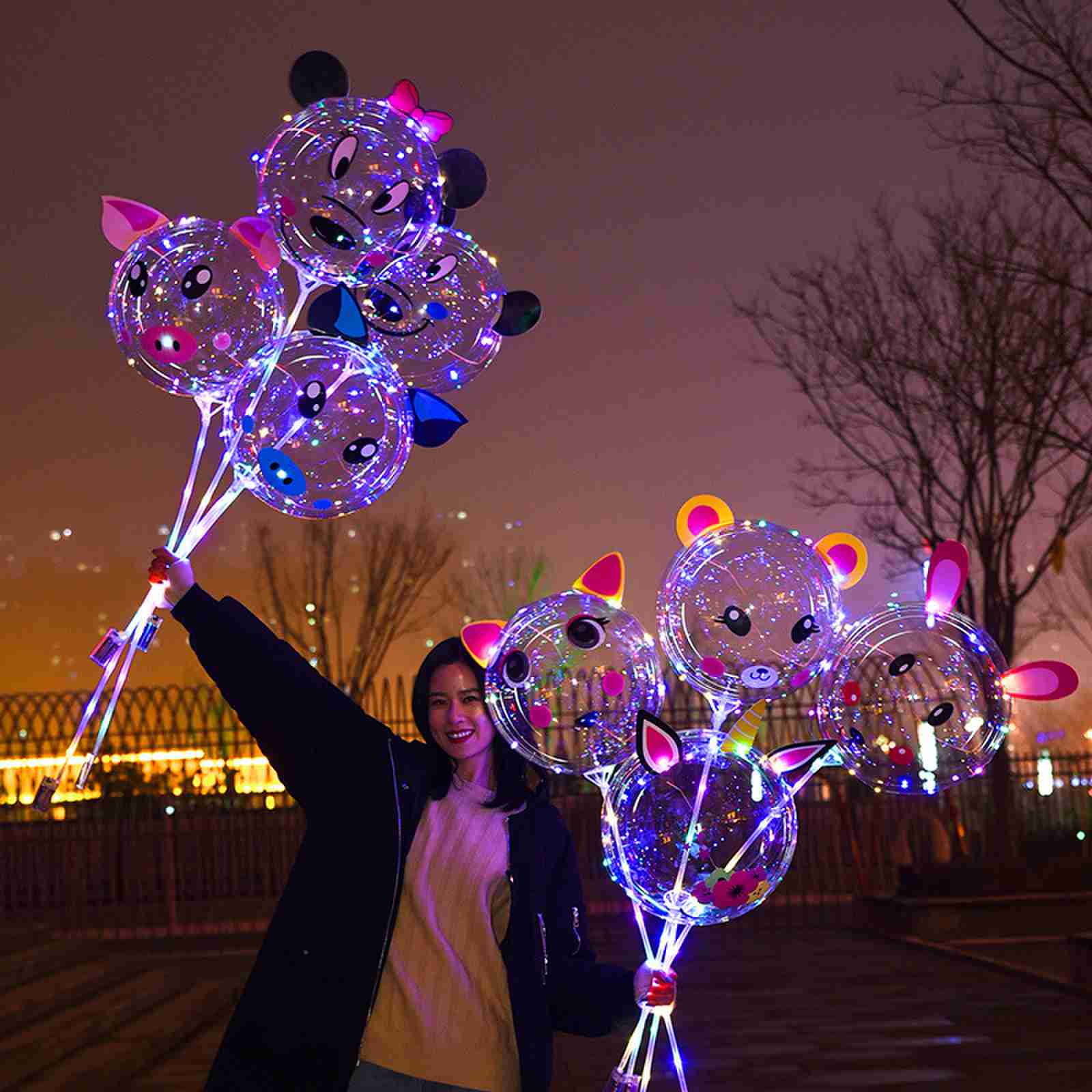Tay cầm LED Bobo Balloon