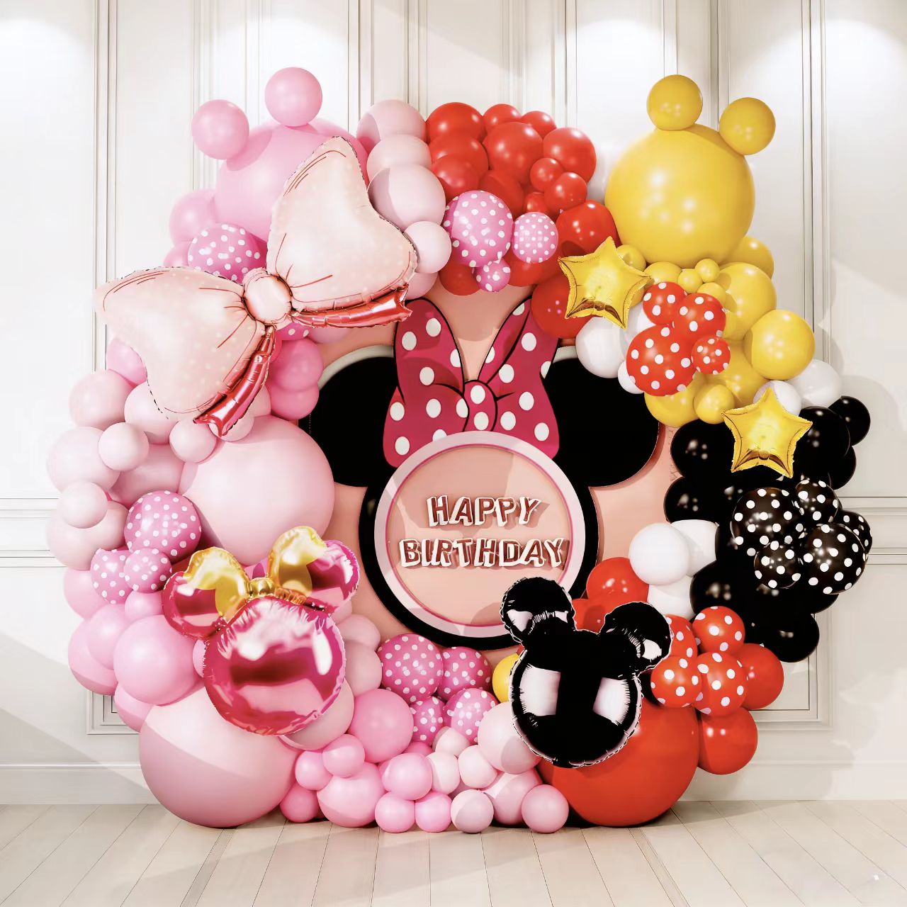 Cổng bóng bay Mickey và Minnie