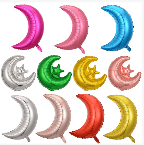 Bóng bay hình mặt trăng