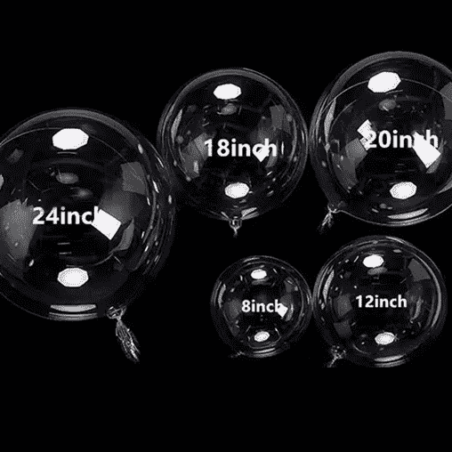 Bong bóng bobo trong suốt